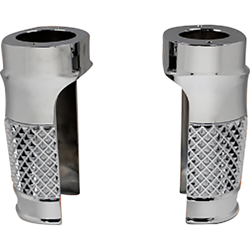 Fork Slider Covers - Chrome