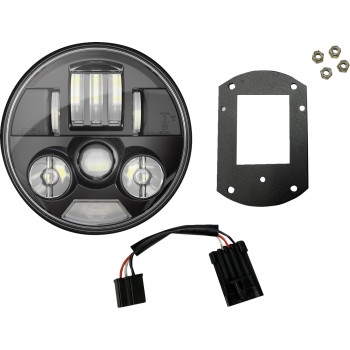 Probeam 5.75in. Low Rider ST Headlight Kit - Black