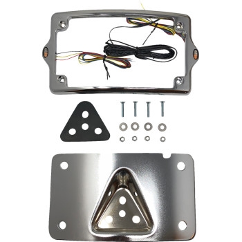 Elypse 3-1 Led License Plate Kit - Chrome