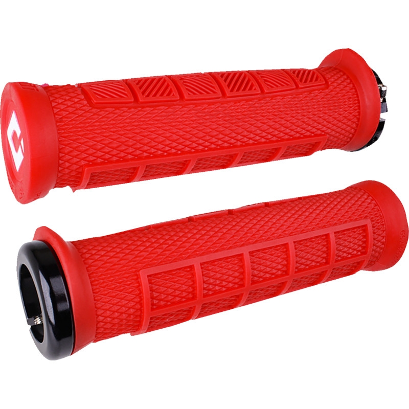 E-MTB Lock-On Grip Elite Pro V2.1 - Red/Black