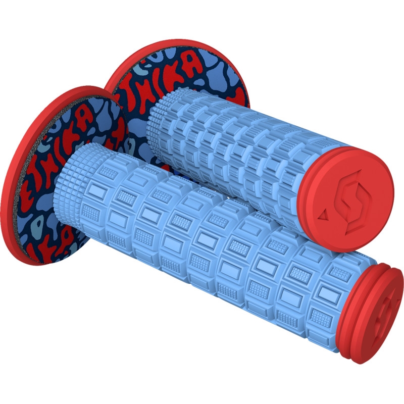 Ethika Grips - Mellow Blue/Red