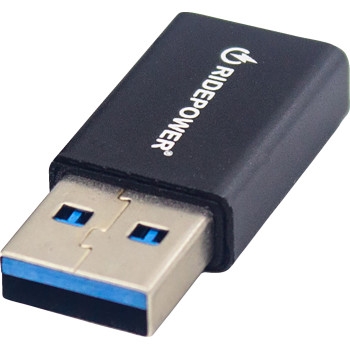 Male Usb To Female Usb-C Compact Power Adapter