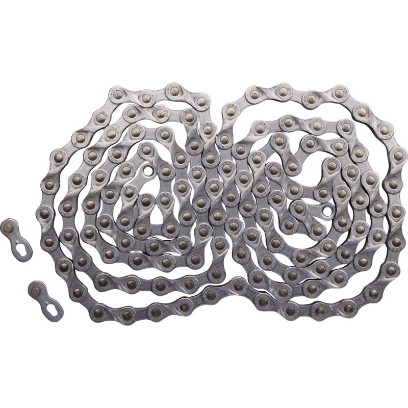 E9 Ebike Chain - 136 Links - Nickel Grey