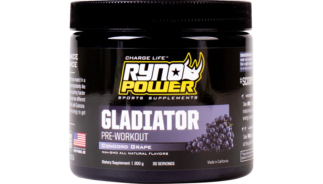 Gladiator Pre-Workout Boost - Grape