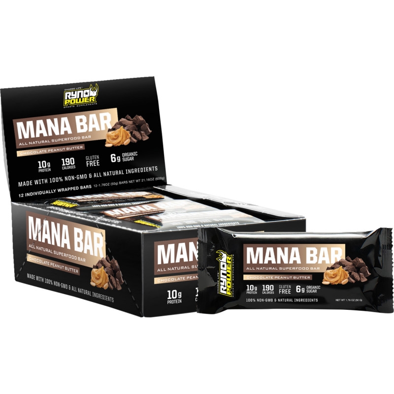 Mana Superfood Protein Bars - Chocolate