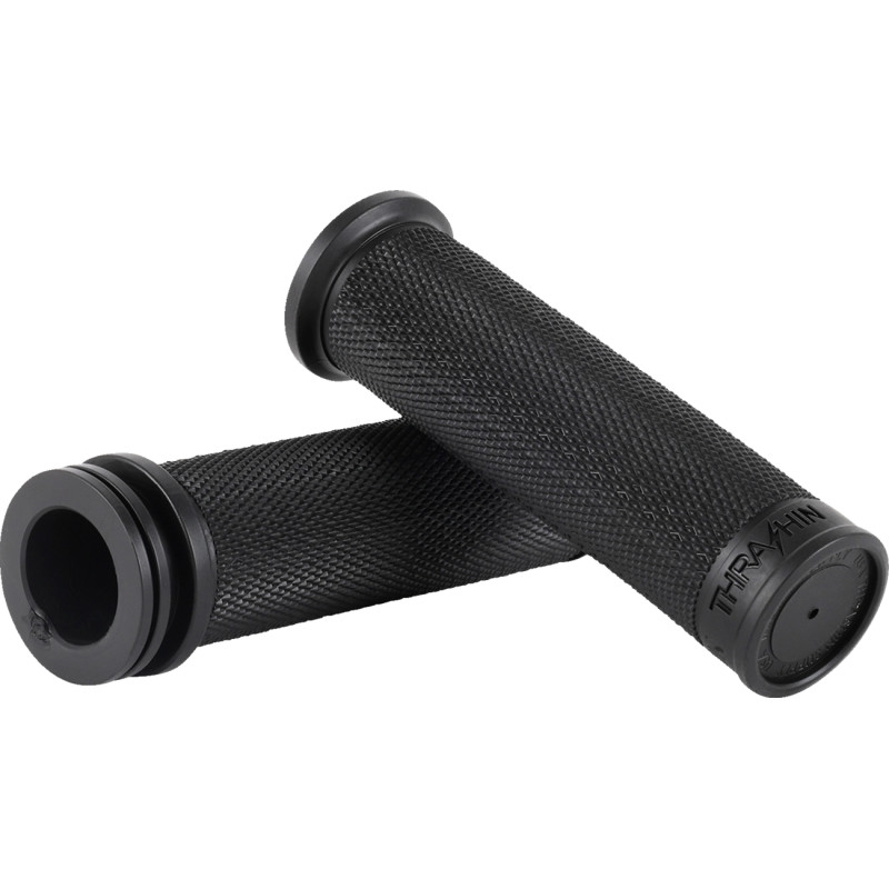 Moto Grips - 1in. -- Black