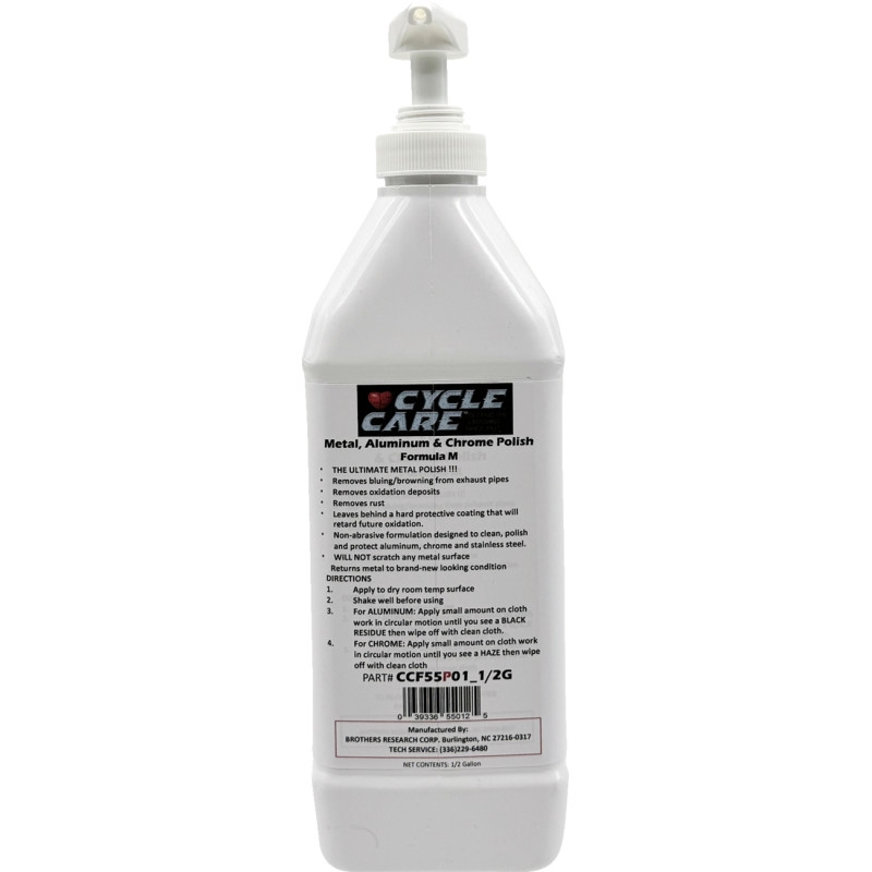 Formula M Aluminum/Chrome Polish - 1/2gal.