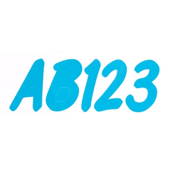 Series 400 Watercraft I.D. Kit - Cyan