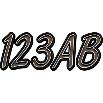 Series 400 Watercraft I.D. Kit - Tigy/Black