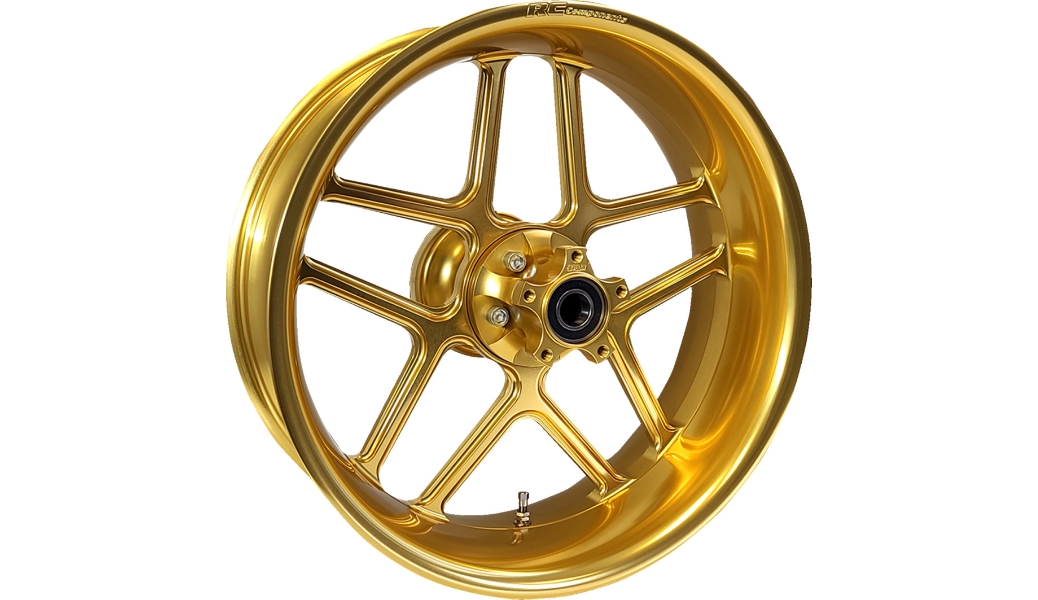 Laguna Aluminium Rear Wheel - Single Disc - Gold - 17in. x 6.26in.