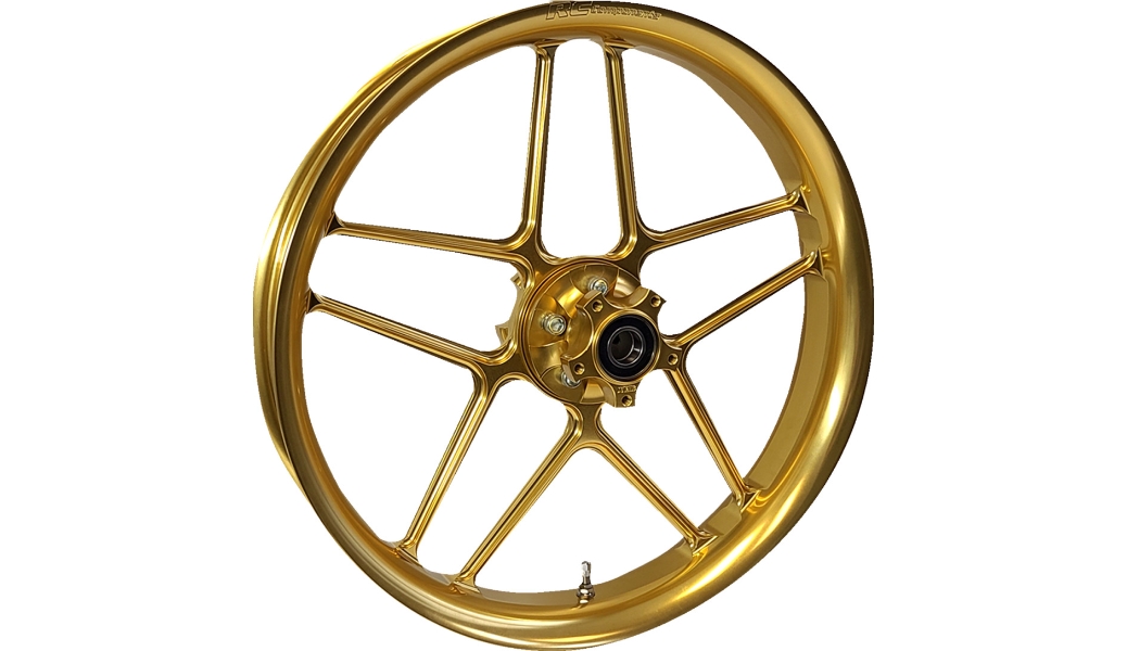 Laguna Aluminium Front Wheel - Dual Disc - Gold - 19in. x 3in.