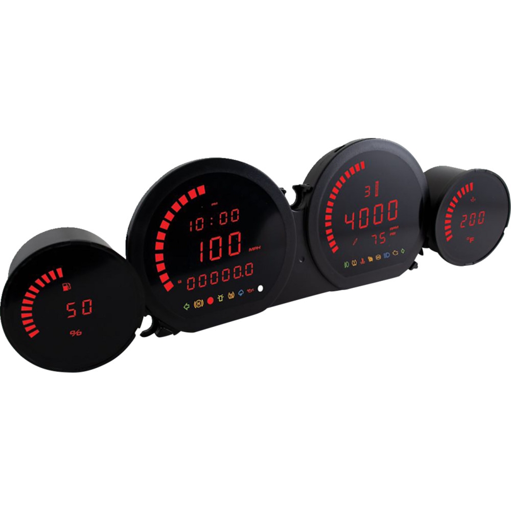 HD-03 Series Complete Gauge Kit Red LED Display