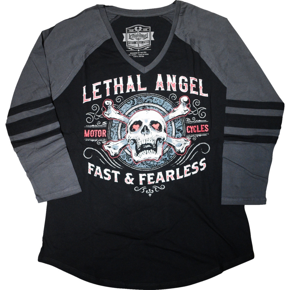 Fast and Fearless Womens Long Sleeve T-Shirt