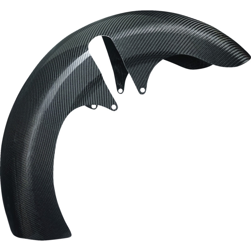 Wrapper Front Fender - Black - 21in.