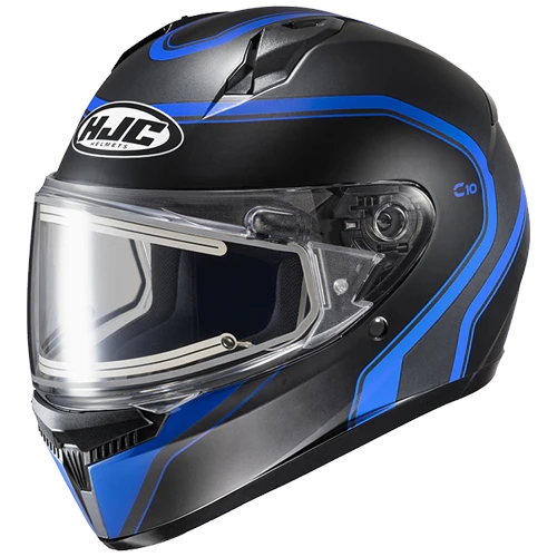 C10 Elie Youth Helmet with Electric Shield