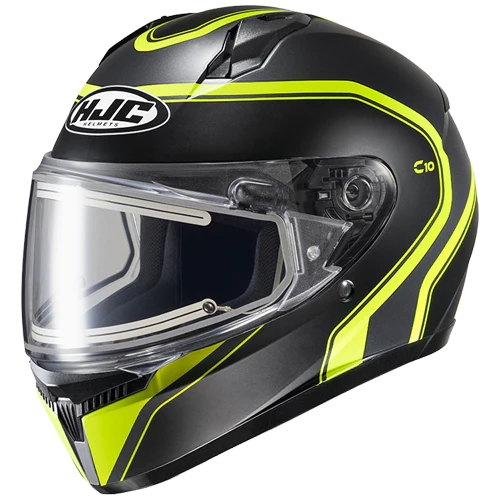 C10 Elie Youth Helmet with Electric Shield
