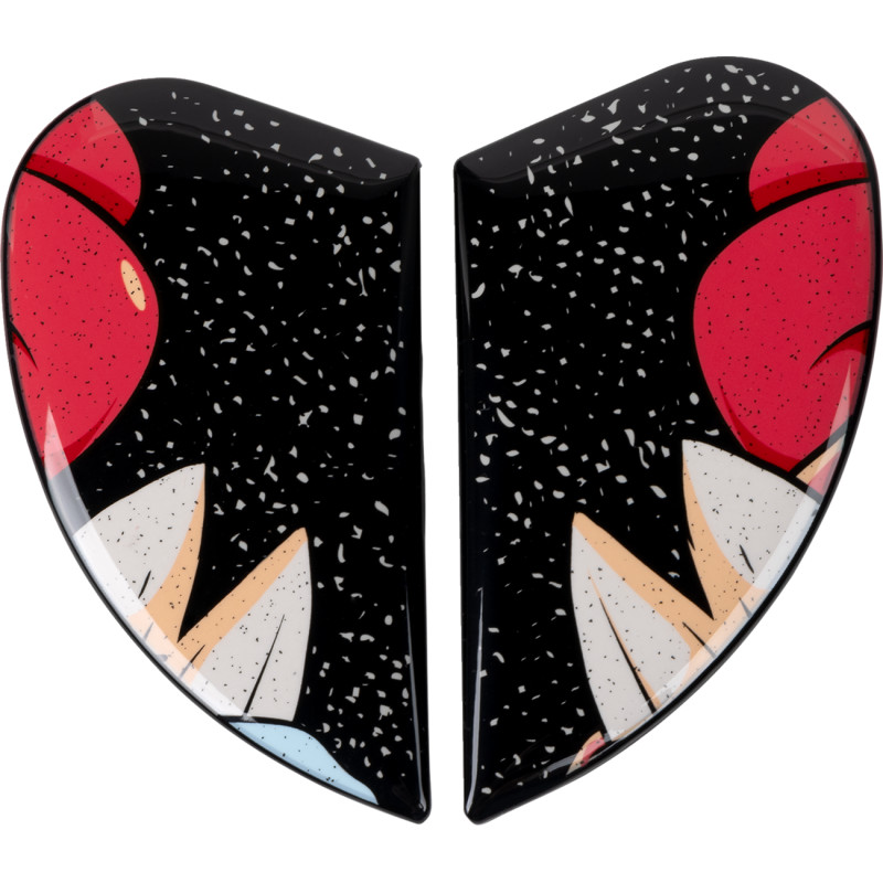 Side Plate Kit for Airflite Nine Lives Helmet - Blue