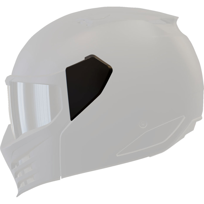 Side Plate Kit for Elsinore Helmet - Gloss Black