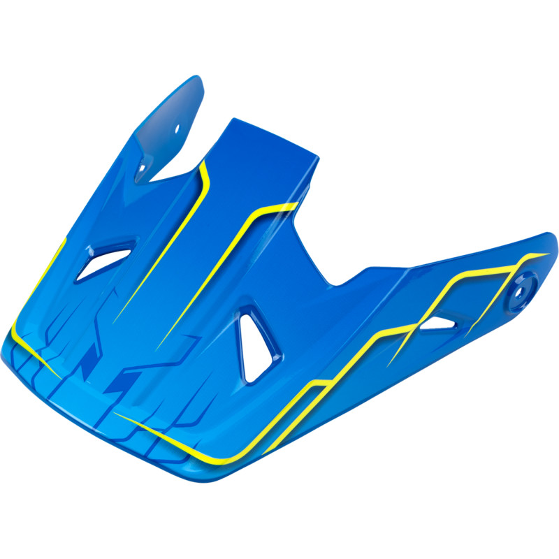 Visor for Rise 2.0 Helmet - Teal/Yellow