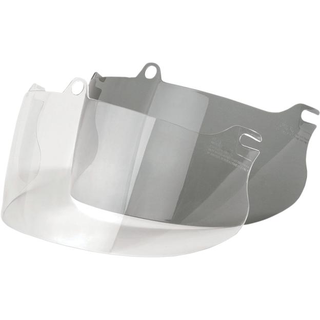 Universal Half-Helmet Face Shields - Clear