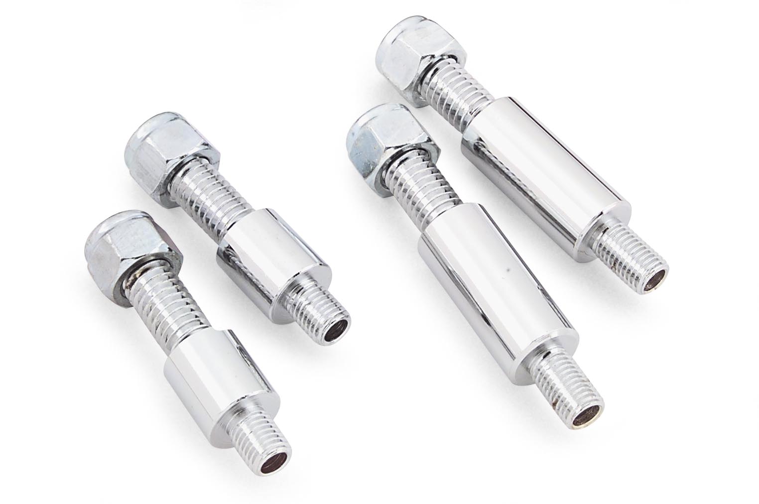 Rear Turn Signal Thread Stud Custom Shortened to 5/8in. - Chrome