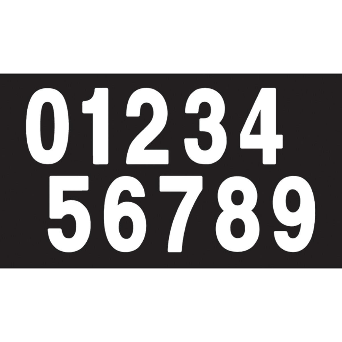 Pro Numbers 8in. - No. 6