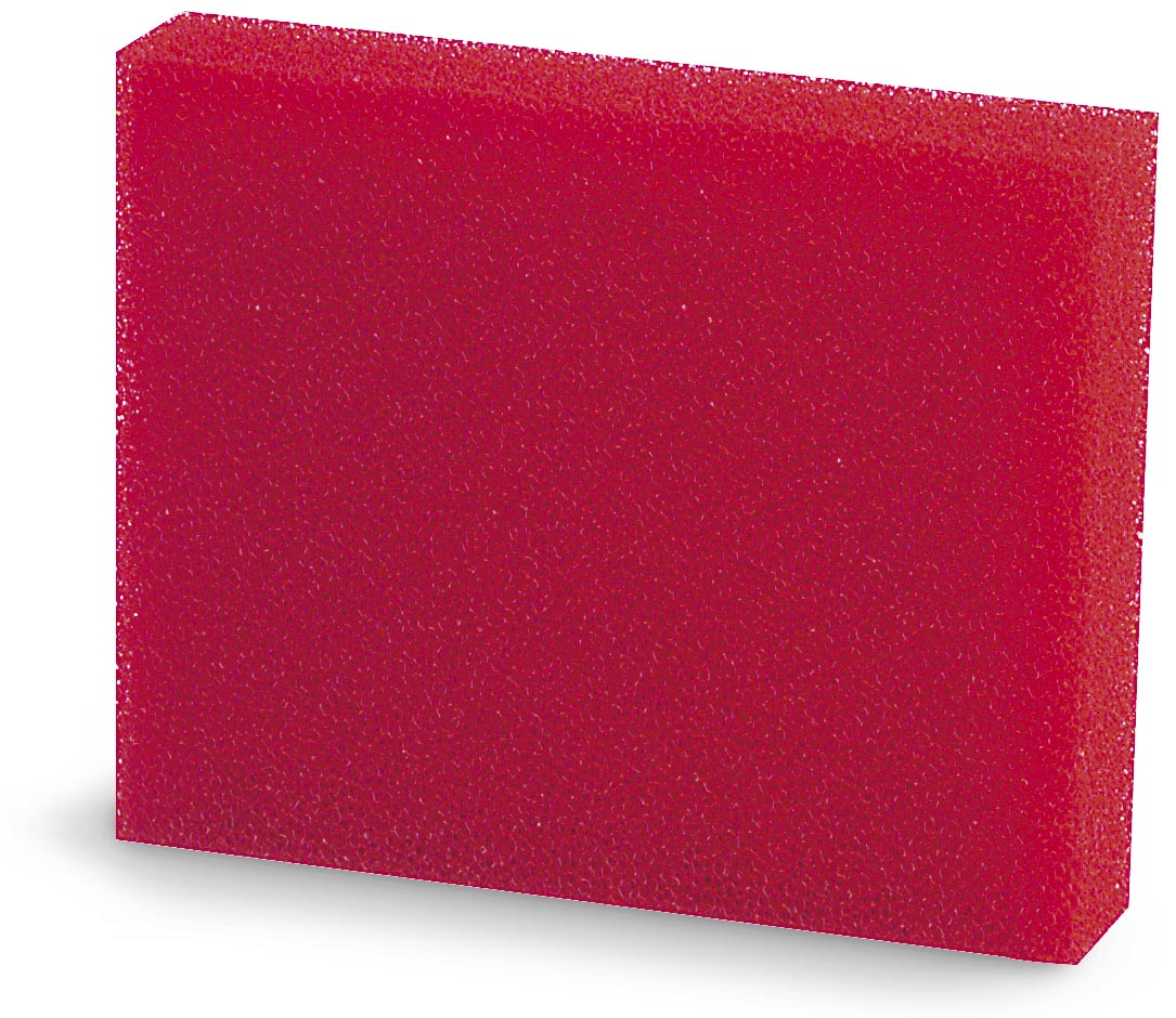 Skid Plate Foam - 8in.x10in.x2in.(30 PPI) - BF-3 - Red
