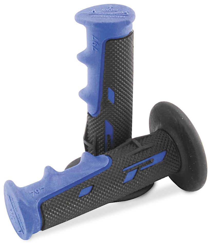 797 Cross Grips - Blue/Black