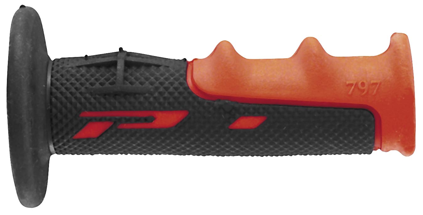 797 Cross Grips - Red/Black