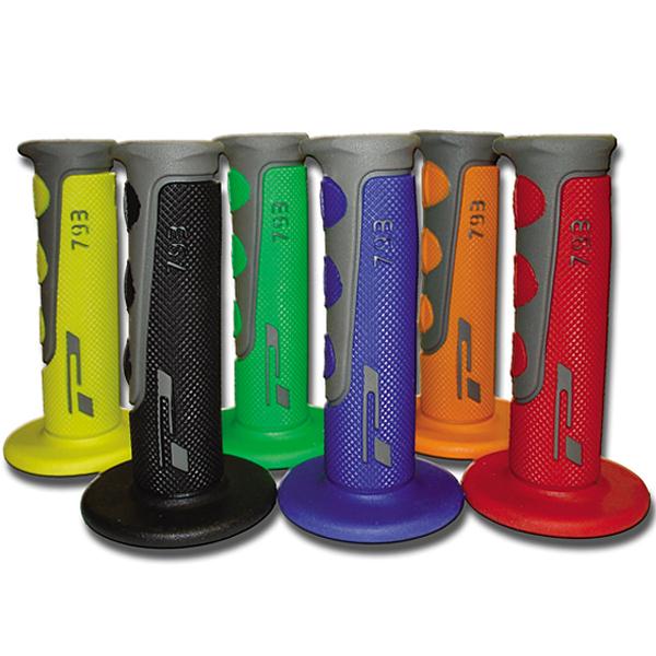 793 Evo MX Grips - Gray/Blue