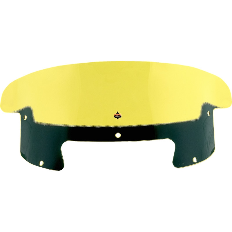 ICE Kolor Flare Windshield - 8in. - Yellow
