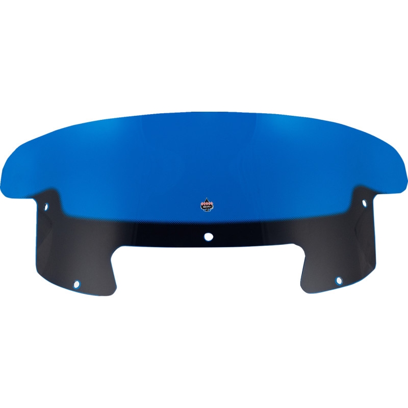 Kolor Flare Windshield - 8in. - Blue