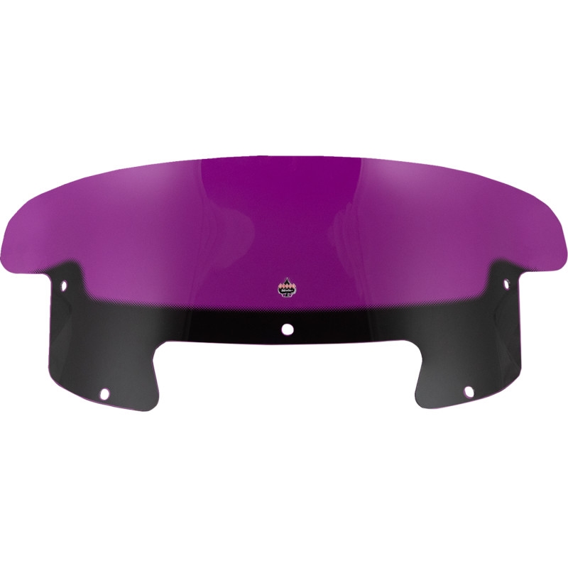 Kolor Flare Windshield - 8in. - Purple