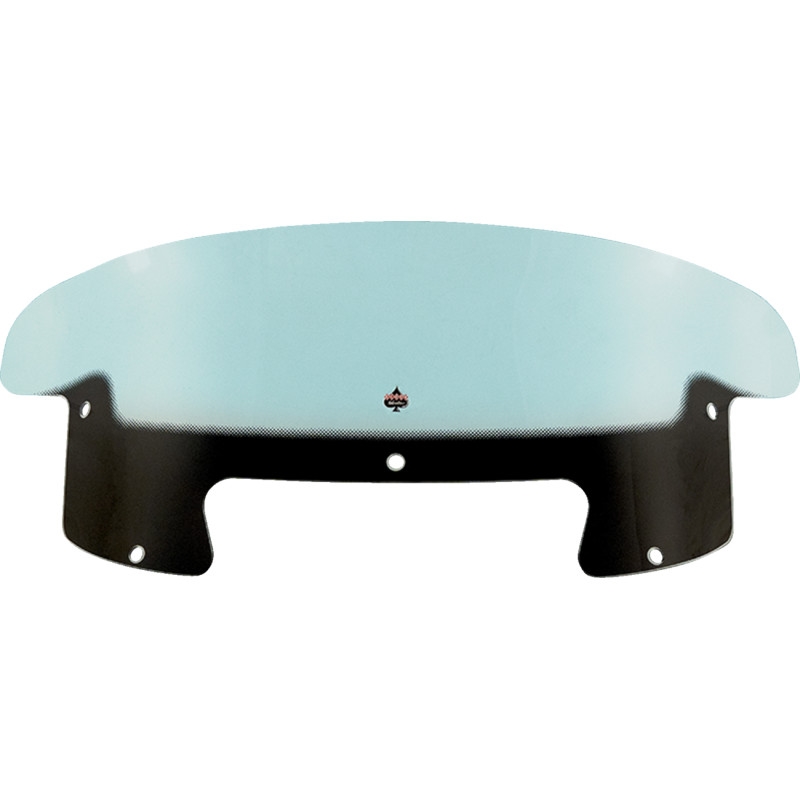 ICE Kolor Flare Windshield - 8in. - Blue