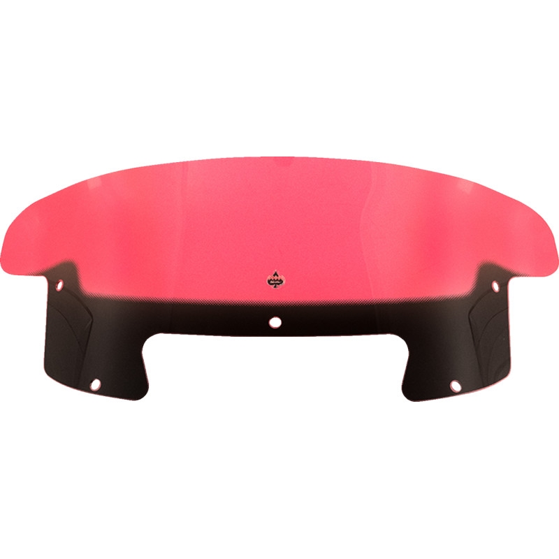 ICE Kolor Flare Windshield - 8in. - Pink