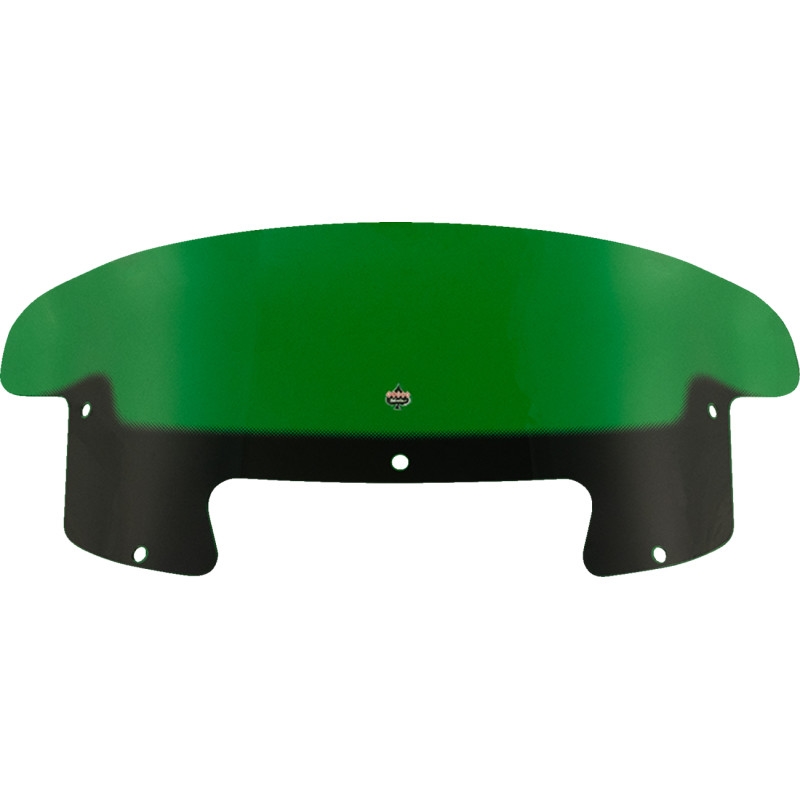 Kolor Flare Windshield - 8in. - Green