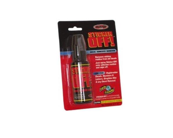 Sticker-Off Decal Adhesive Remover Fluid - 2oz.