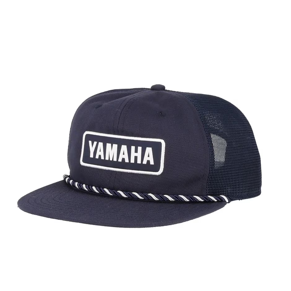 Patch Rope Flat Bill Hat