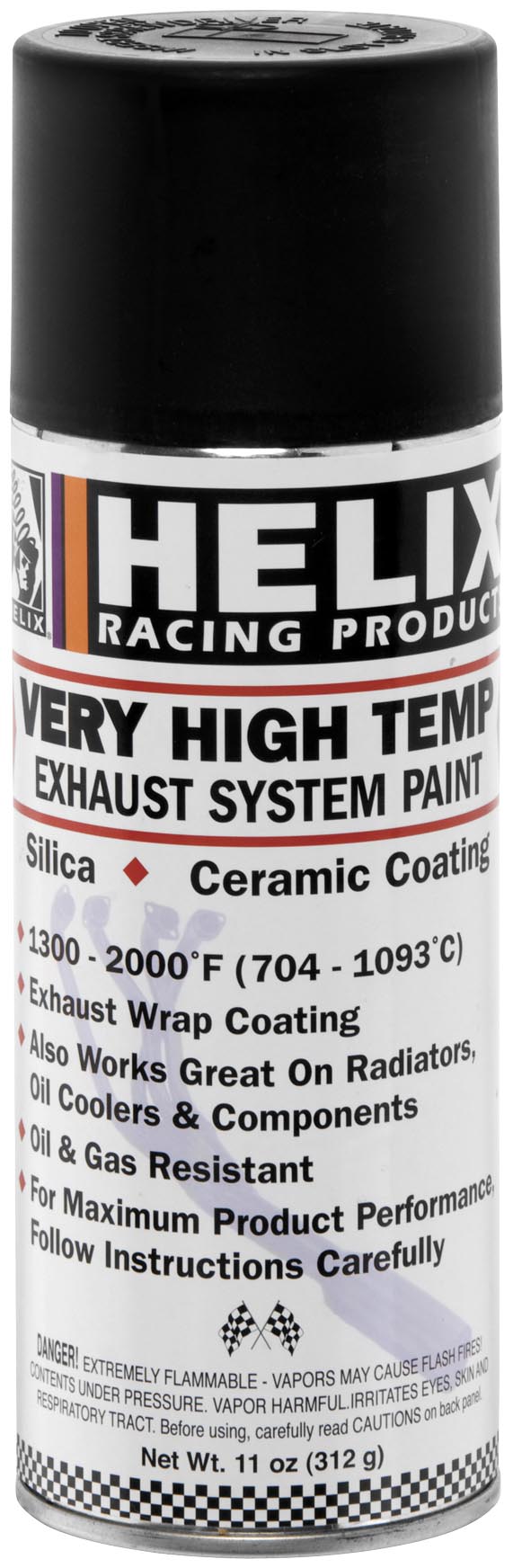 High-Temperature Exhaust Paint - Black