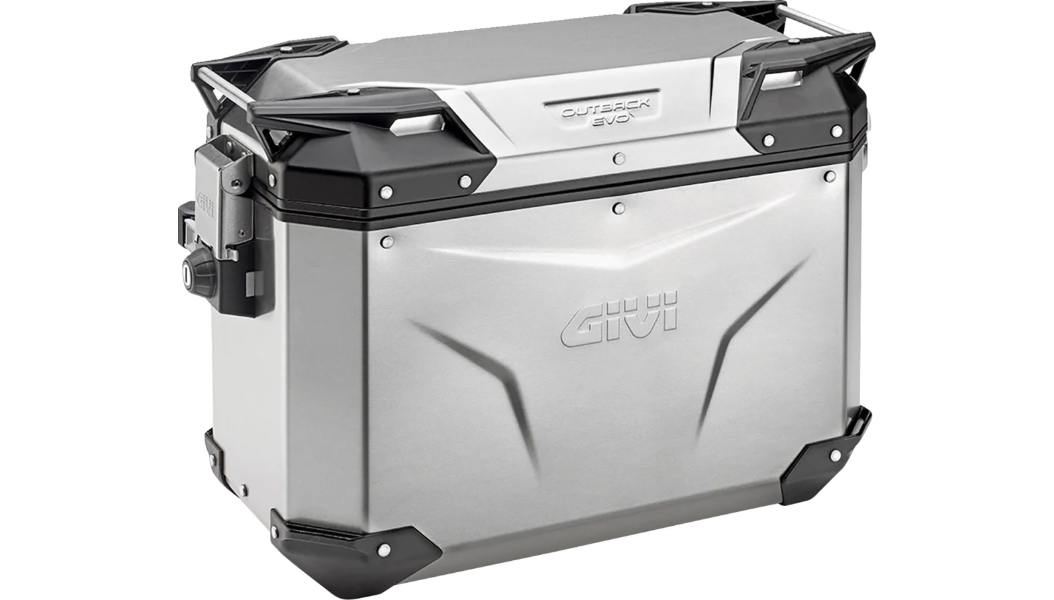 Trekker Outback 48lit. Side Cases - Left - Silver