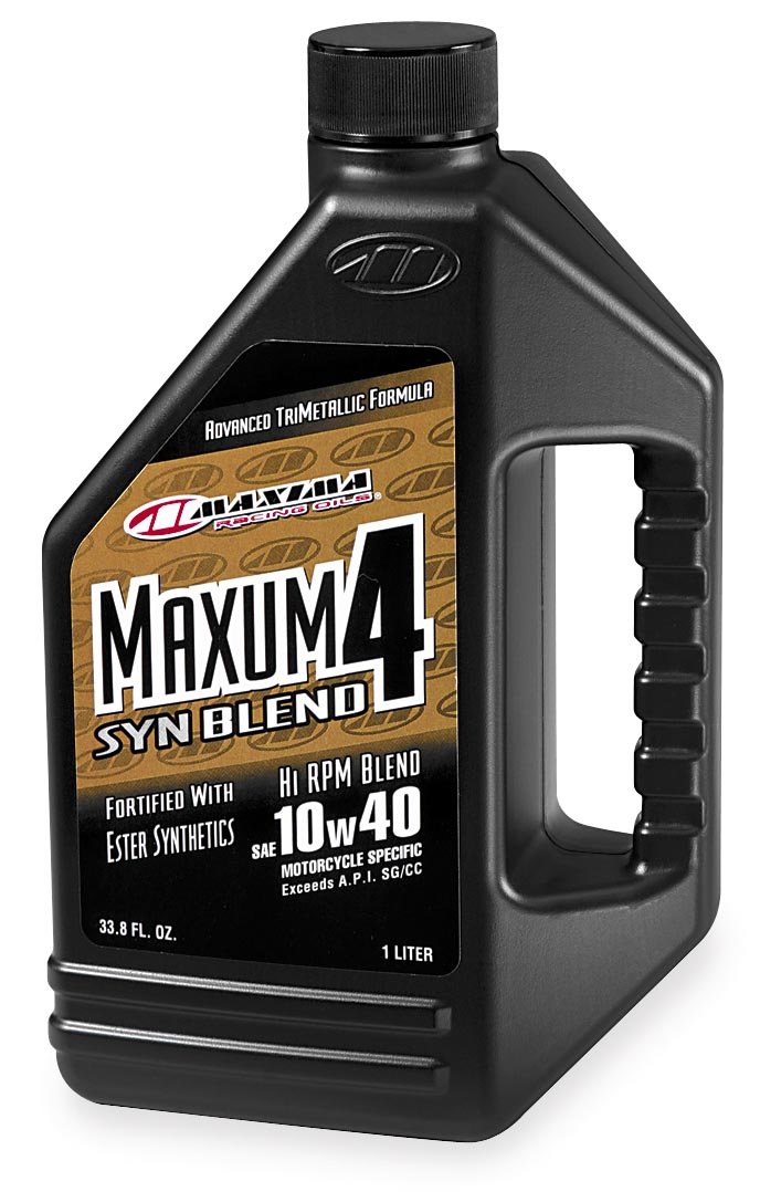 Maxum4 Synthetic Blend Oil - 10W40 - 1L.