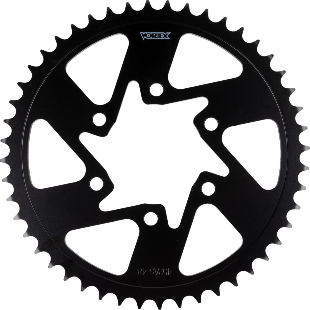 Steel Rear Sprocket - Black - 48