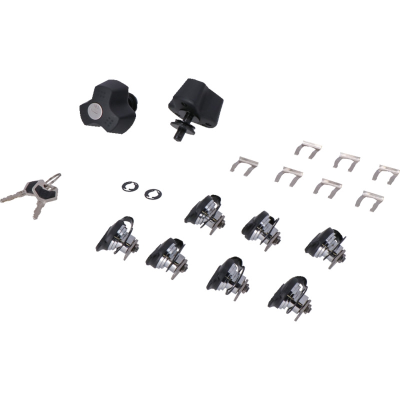TRAX Lock Set - Set of Seven for EVO Carriers