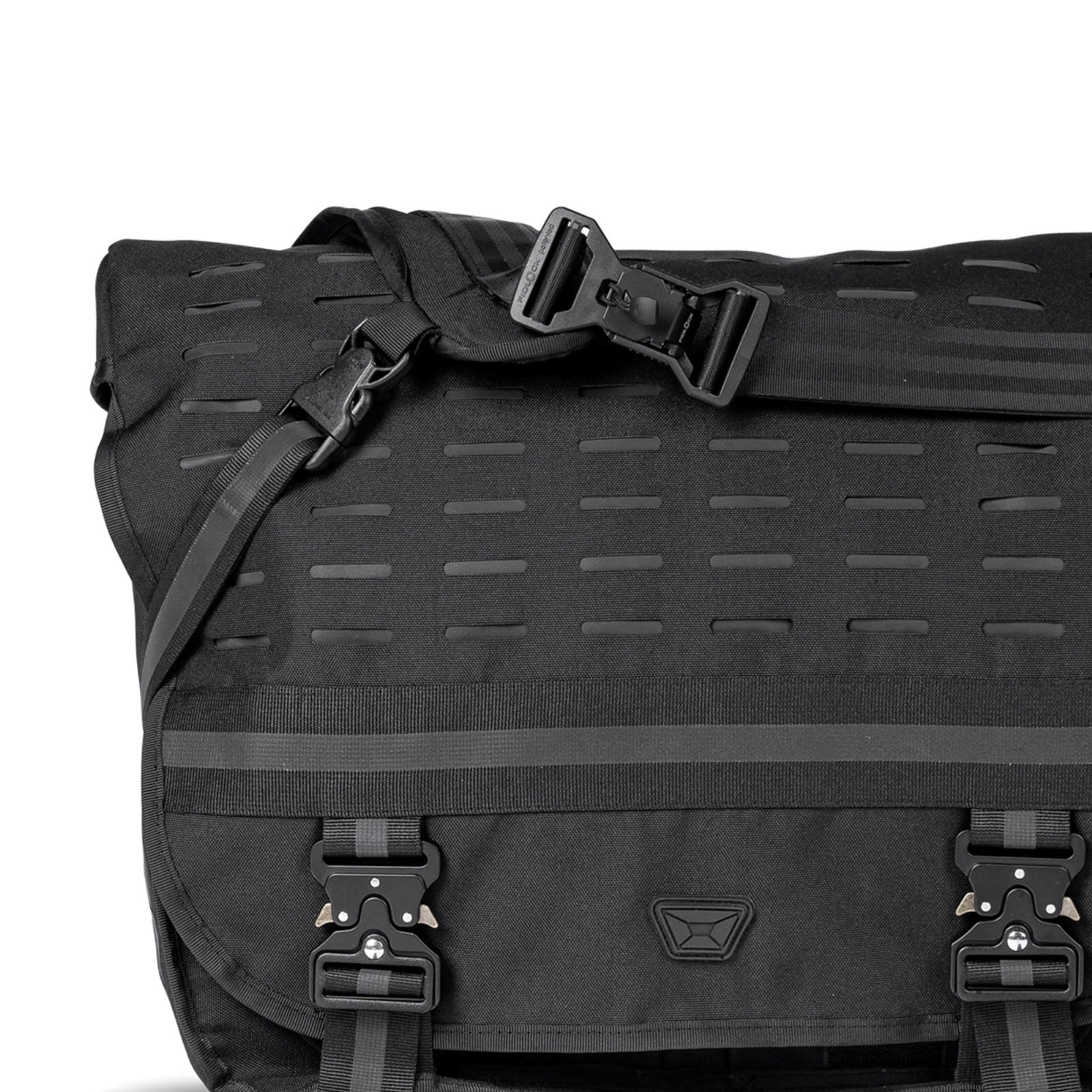 Waterproof Messenger Bag - Black