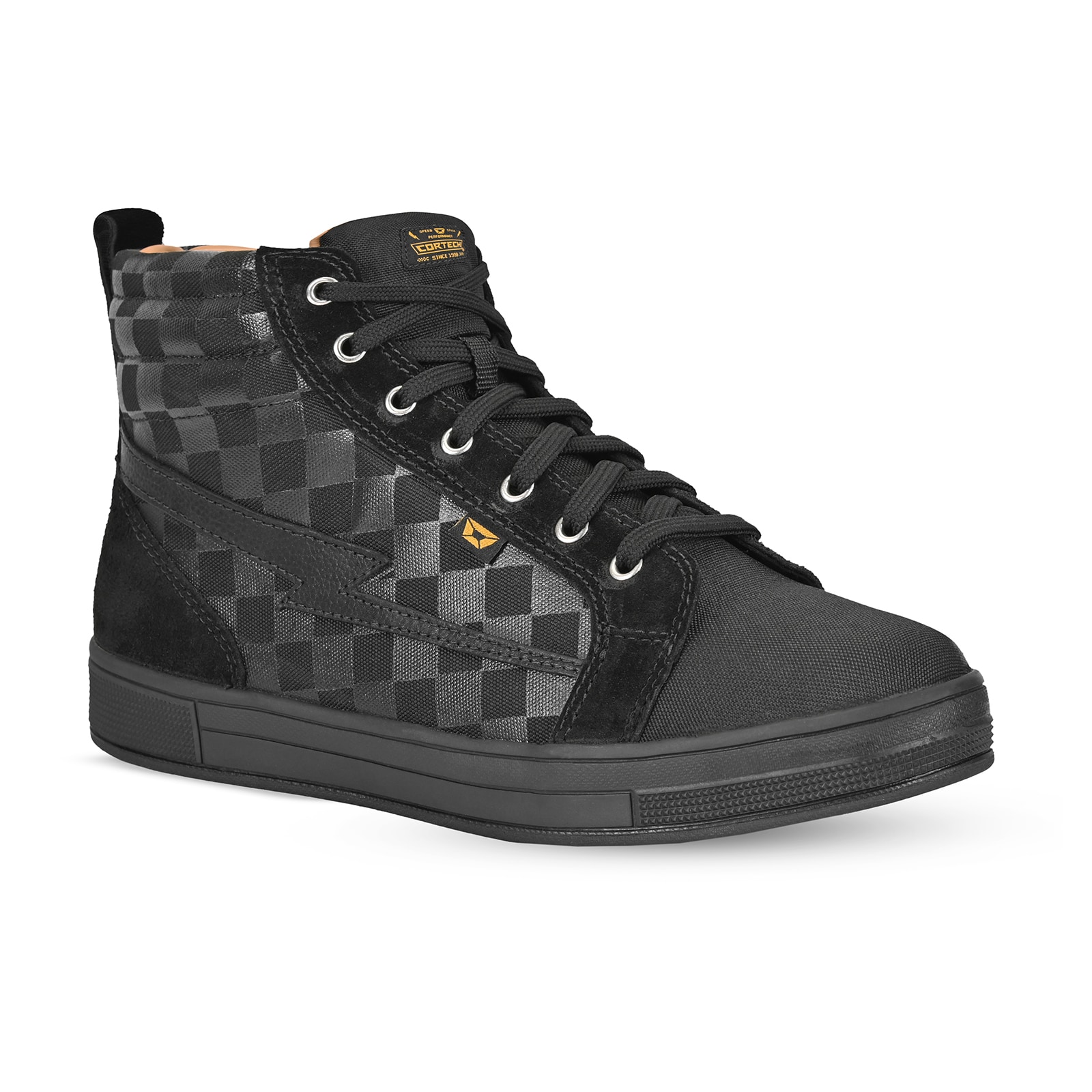 Slayer Canvas Check Riding Shoes