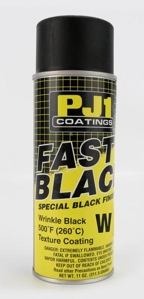 Fast Black Engine And Case Paint - Wrinkle Black