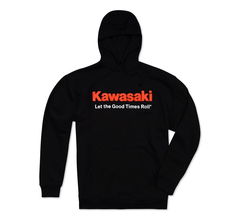 Kawasaki Let the Good Times Roll Pullover Hooded Sweatshirt