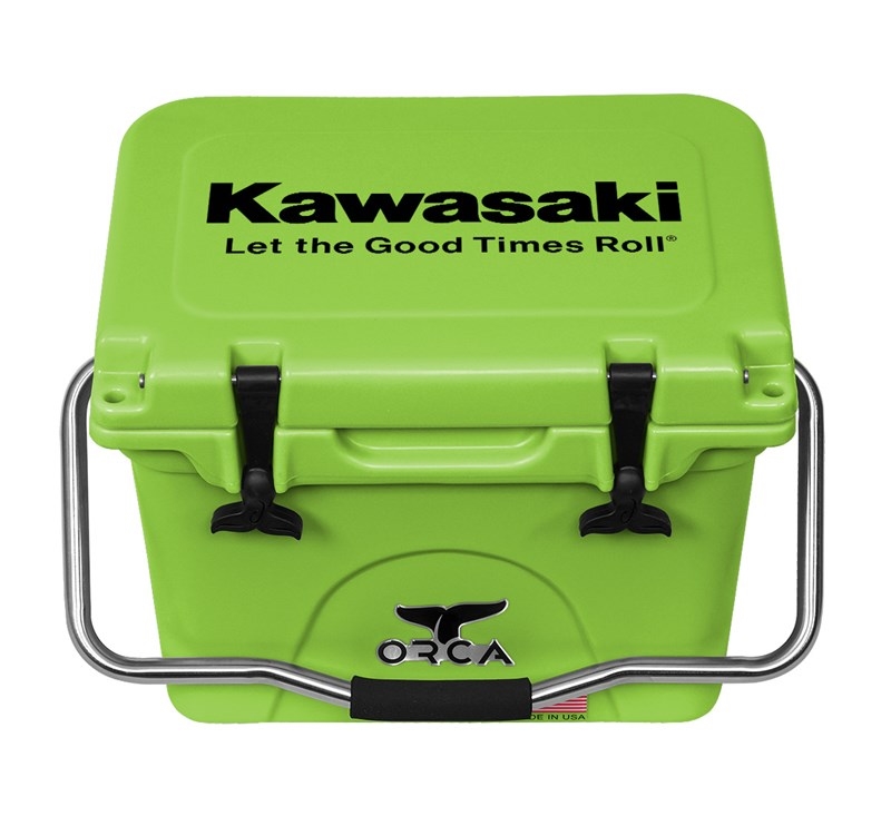 Kawasaki Let The Good Time Roll 20qt. Cooler - Green