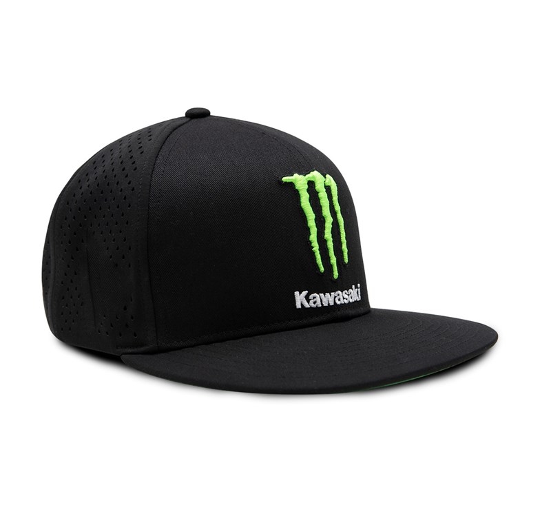 Monster Energy Kawasaki Podium High Profile 6 Panel Cap
