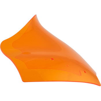 Kolor Flare Windshield - 10in. - Orange